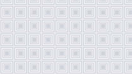 White Concentric Squares Pattern Graphic