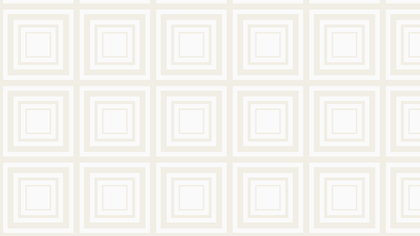 White Concentric Squares Pattern