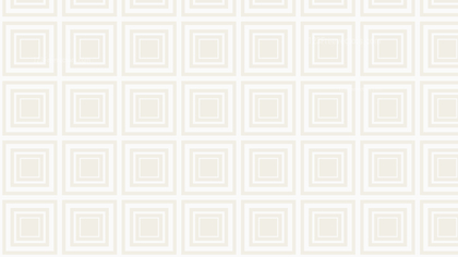White Concentric Squares Pattern Background