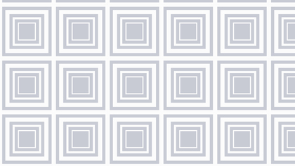 White Concentric Squares Background Pattern