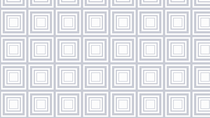 White Seamless Concentric Squares Pattern