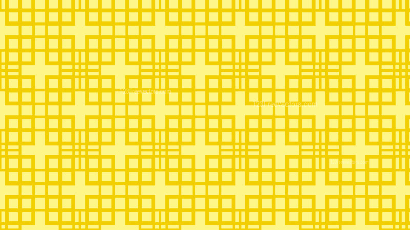 Yellow Seamless Square Pattern Background Image
