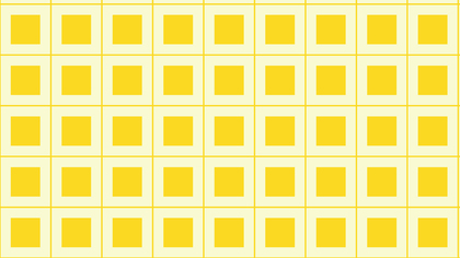 Yellow Geometric Square Pattern