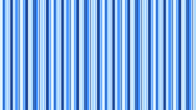 Blue Seamless Vertical Stripes Pattern Vector Illustration