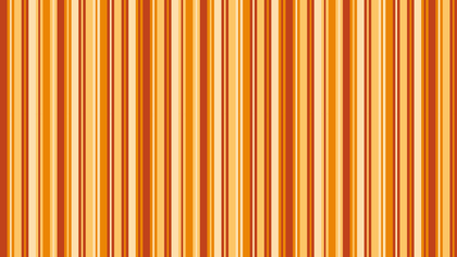 Orange Seamless Vertical Stripes Pattern Illustration
