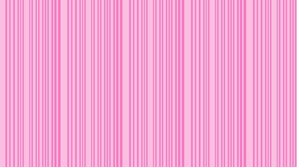 Rose Pink Seamless Vertical Stripes Background Pattern Vector Illustration