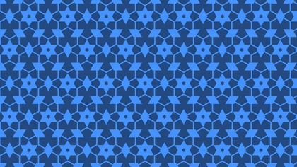 Blue Stars Pattern