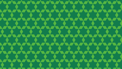 Green Star Pattern