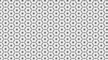 Light Grey Seamless Stars Pattern Image