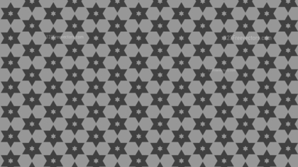 Dark Grey Stars Background Pattern Illustrator