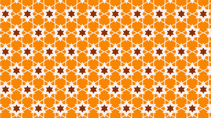 Orange Star Pattern