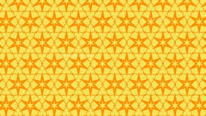 Amber Color Stars Pattern Illustrator