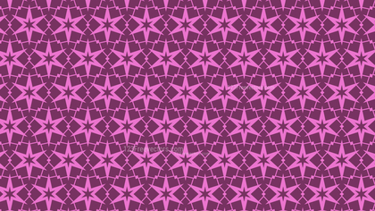 Pink Stars Pattern