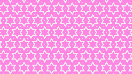 Rose Pink Star Pattern Background Image