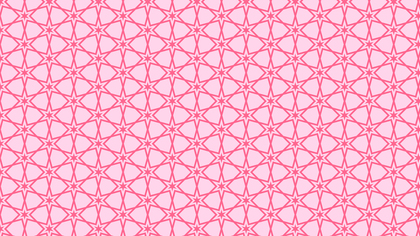 Pink Seamless Star Background Pattern