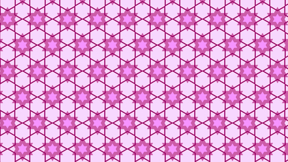 Lilac Seamless Star Pattern