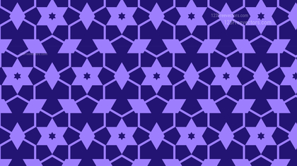 Indigo Star Background Pattern Graphic