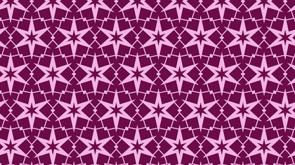 Purple Seamless Stars Background Pattern