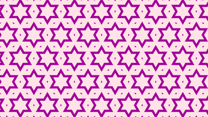Purple Seamless Star Pattern Background Graphic