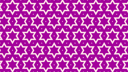 Purple Seamless Star Background Pattern Illustration