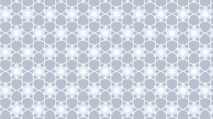 White Star Background Pattern Vector Graphic