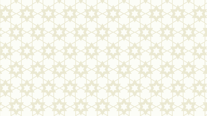 White Seamless Star Pattern Background