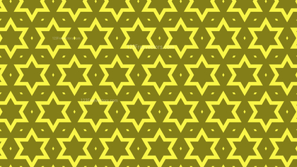 Yellow Stars Pattern Illustrator