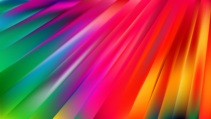 Abstract Colorful Diagonal Lines Background Vector Illustration