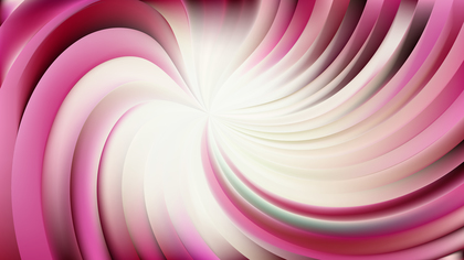 Abstract Pink and White Swirl Background