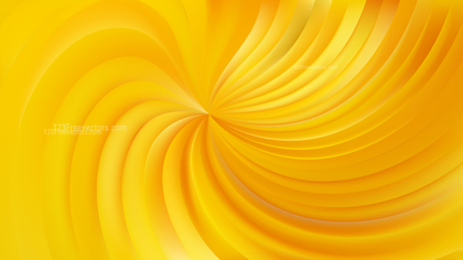 Abstract Yellow Swirl Background