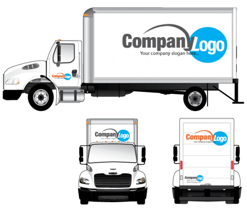 Free Vector Trucks