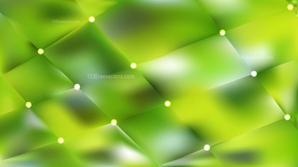 Abstract Green Bokeh Lights Background