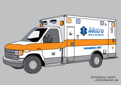 Free Ambulance Vector Art