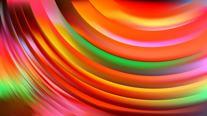 Colorful Curve Background
