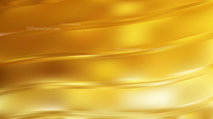 Abstract Gold Wavy Background