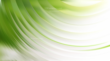 Green and White Abstract Curve Background Illustrator