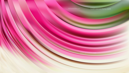 Abstract Pink and Green Curve Background