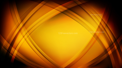 Orange and Black Curved Lines Background Vector Graphic