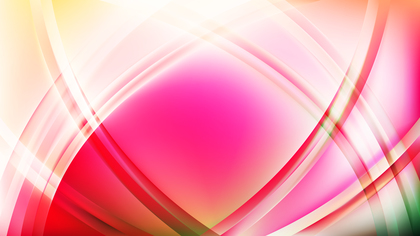Abstract Pink Curved Lines Background