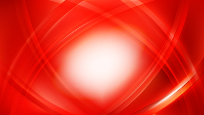 Red Curved Background