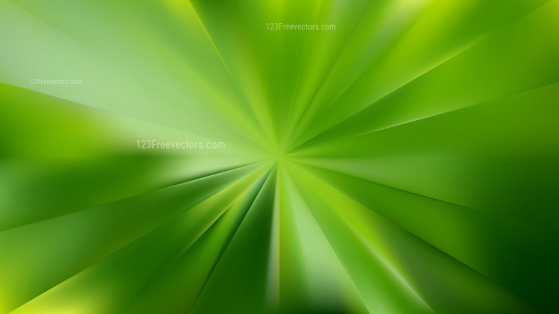 Green Radial Sunburst Background