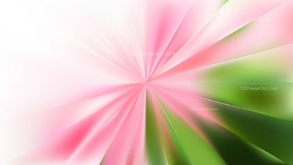 Pink and Green Radial Sunburst Background Image