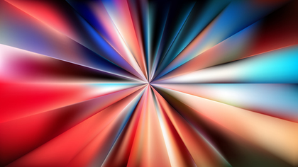 Abstract Red and Blue Starburst Background Vector