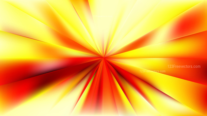 Abstract Red and Yellow Radial Stripes Background Graphic