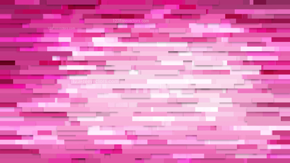 Abstract Hot Pink Horizontal Lines and Stripes Background Illustration