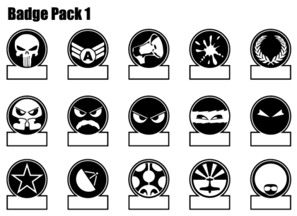 Badge Free Vector Pack