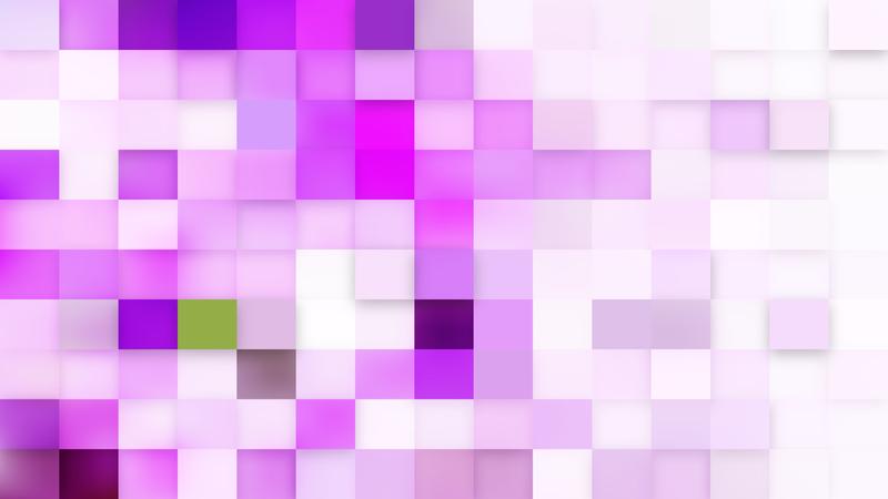 Abstract Light Purple Square Mosaic Background