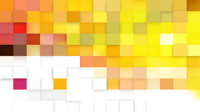 Light Yellow Geometric Mosaic Square Background Illustrator