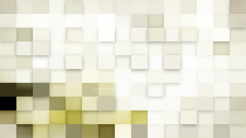 Abstract White Square Mosaic Background Illustrator