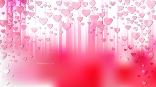 Light Pink Valentines Day Background